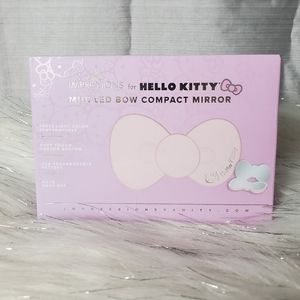 IMPRESSIONS FOR HELLO KITTY mini LED pink compact bow mirror